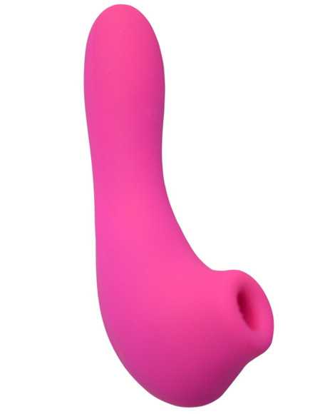 Vibromasseur rose avec 20 programmes de vibration et stimulation clitoridien à membrane picots USB - CR-CAV013