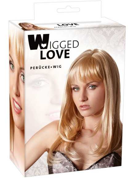 Perruque blonde mi-longue - ORI771708