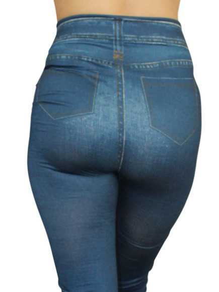 Legging bleu style jean neuf - FD1012