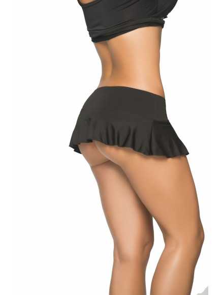 Jupette froncée  - MAL5032BLK