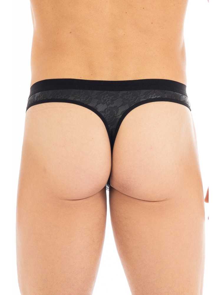 String noir Pleasure - LM2302-57BLK