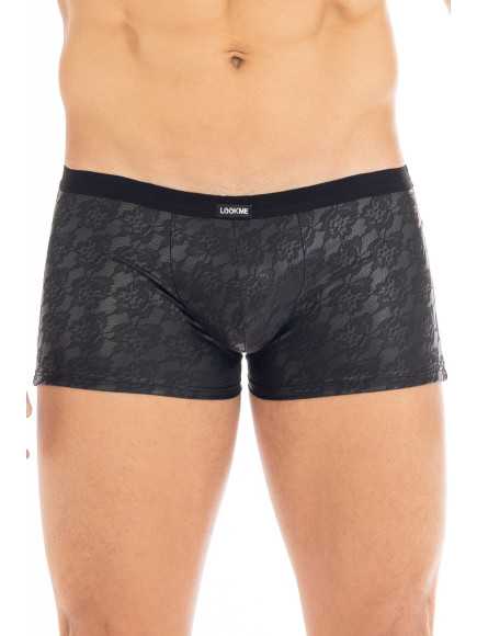 Boxer noir Pleasure - LM2302-67BLK