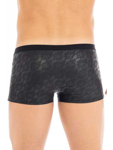 Boxer noir Pleasure - LM2302-67BLK