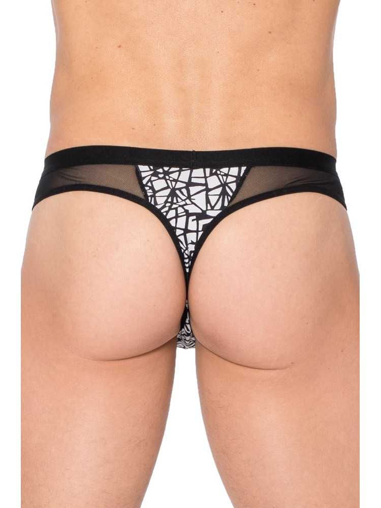 String imprimé noir et blanc New Look - LM2299-02BWH