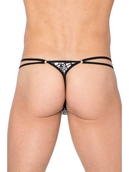 Mini string imprimé blanc et noir New Look - LM2299-01BWH
