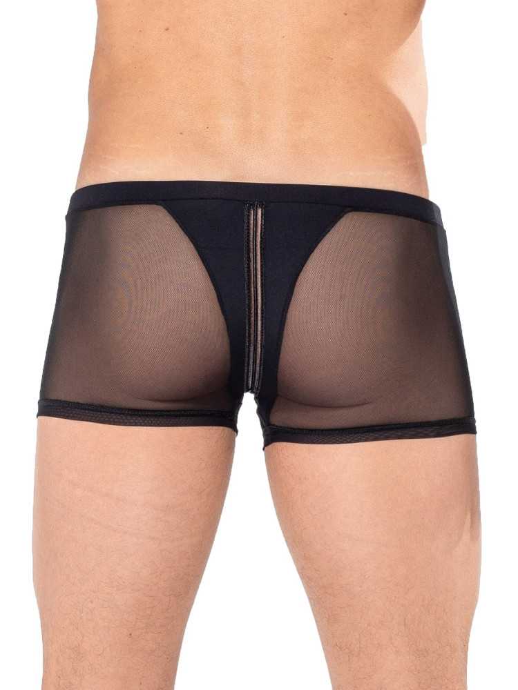 Boxer noir Biker - LM2201-67BLK
