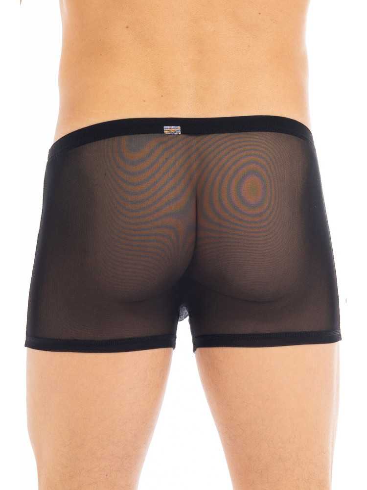 Boxer résille noir malibu - LM92-67BLK