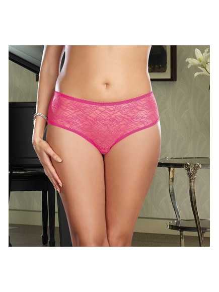 Panty taille basse, ouvert, fronces au dos - DG1300XHPK