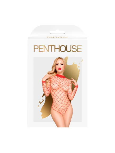 Body large maille rouge Scandalous rouge - PH0109RED