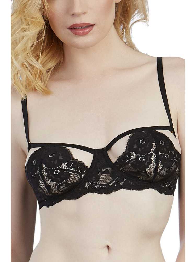 Soutien-gorge ajouré noir - DG11539BLK
