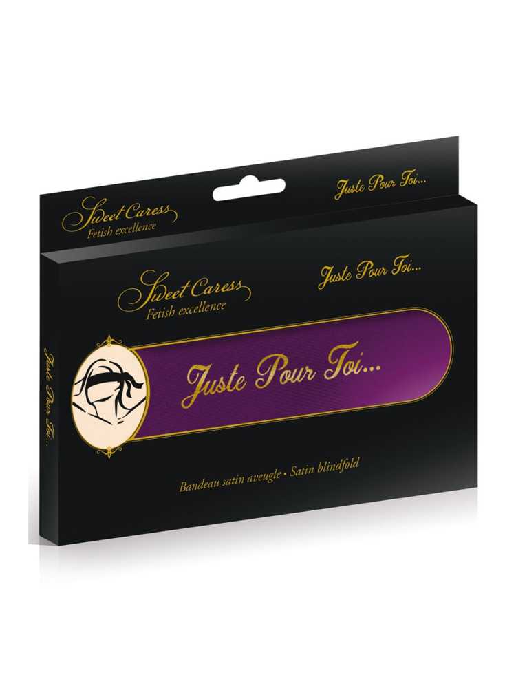 Bandeau satiné violet pour les yeux - CC780200006000